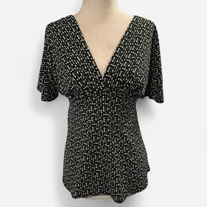 Y2K Retro Babydoll Top with Tie Back